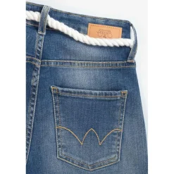 Short fille TIKO bleu Léna en coton Clara