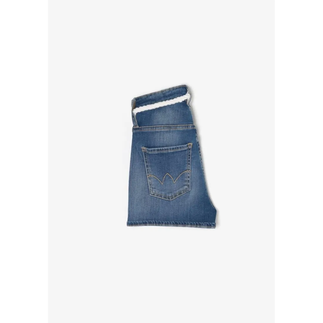 Short fille TIKO bleu Léna en coton Clara