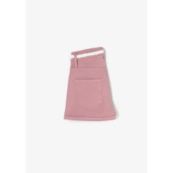 Short fille TIKO rose en coton