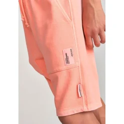 Short garçon NARCIBO rose saumon en coton