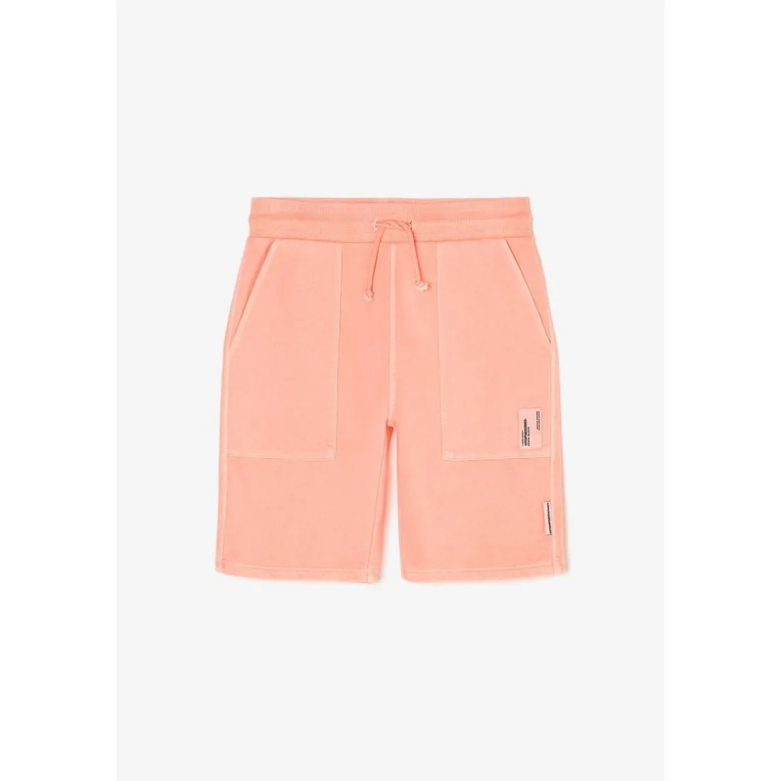 Short garçon NARCIBO rose saumon en coton
