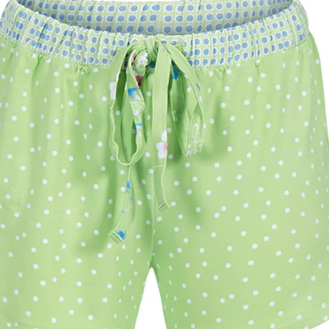 Short Ringella BLOOMY paradise green vert