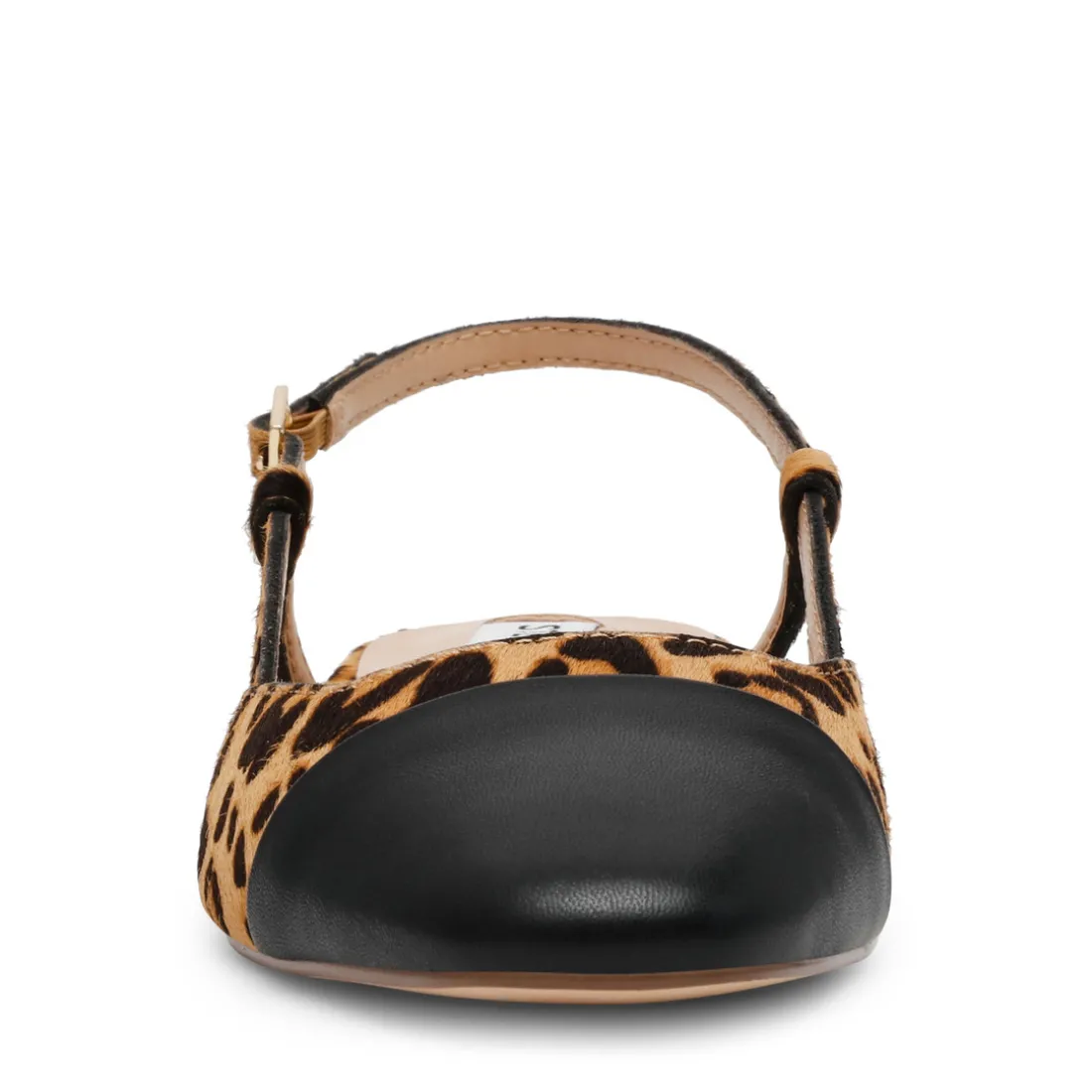 Slingback Belinda-L en cuir leopard