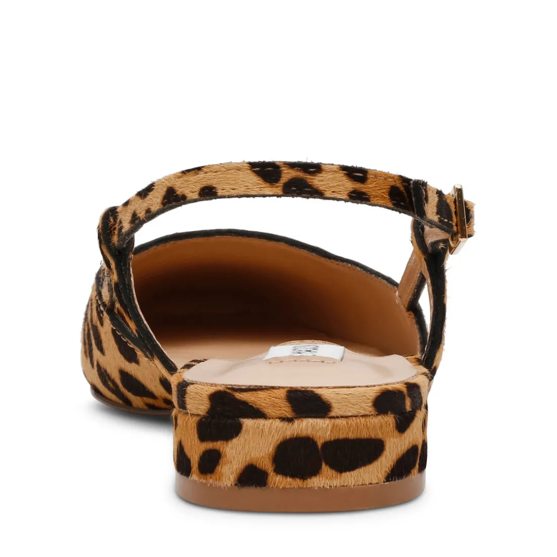 Slingback Belinda-L en cuir leopard