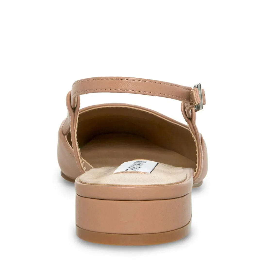 Slingback en cuir marron BELINDA