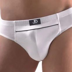 Slip blanc en coton