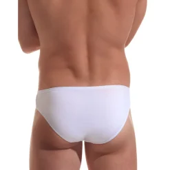 Slip Blanc moulant en coton