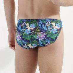 Slip bleu de la collection YONI Comfort