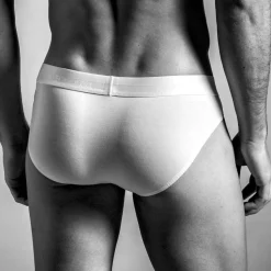 Slip CLASSIC blanc en coton