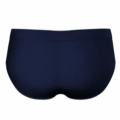 Slip de bain en fibres recyclées Fait en France bleu pour homme