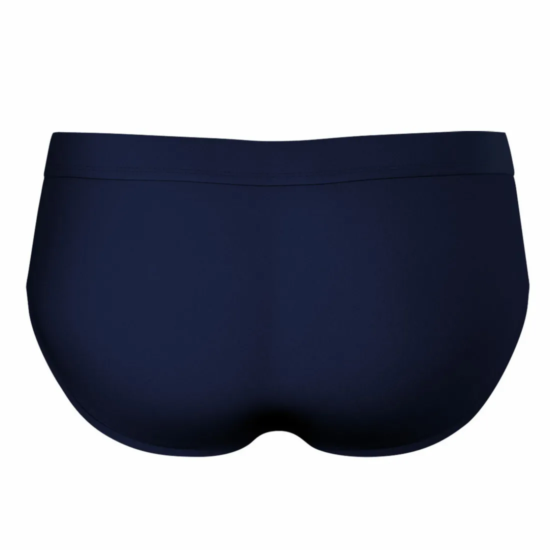 Slip de bain en fibres recyclées Fait en France bleu pour homme