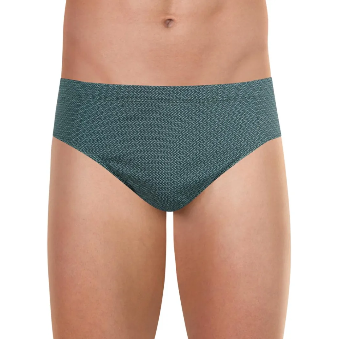 Slip homme Motifs coton mercerisé Eminence vert
