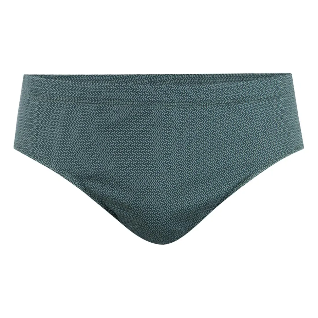 Slip homme Motifs coton mercerisé Eminence vert