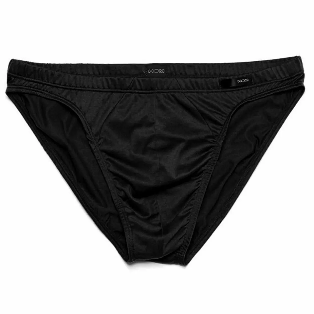 Slip noir en coton
