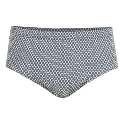 Slip taille haute fermé homme Motifs Eminence beige en coton