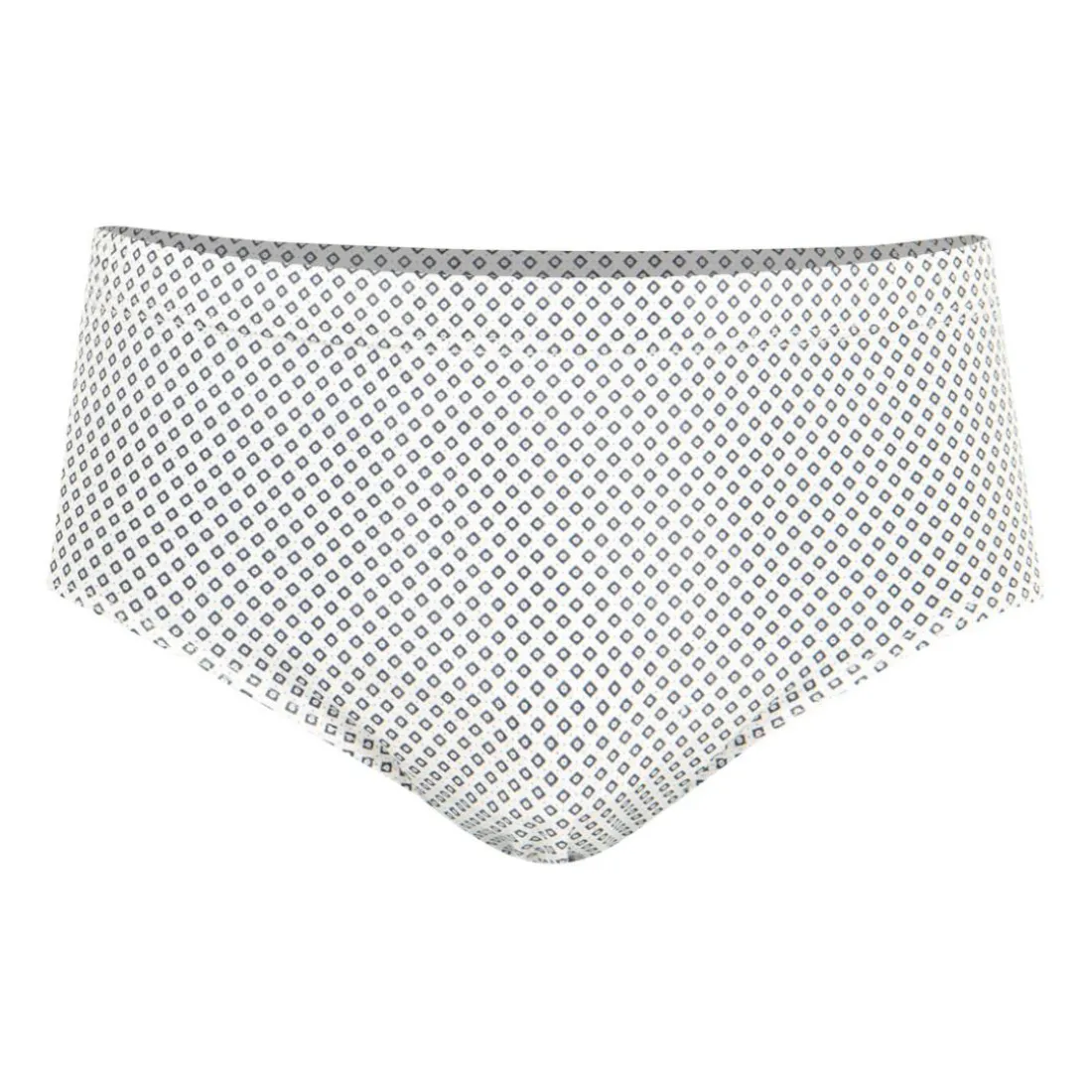 Slip taille haute fermé homme Motifs Eminence multicolore en coton