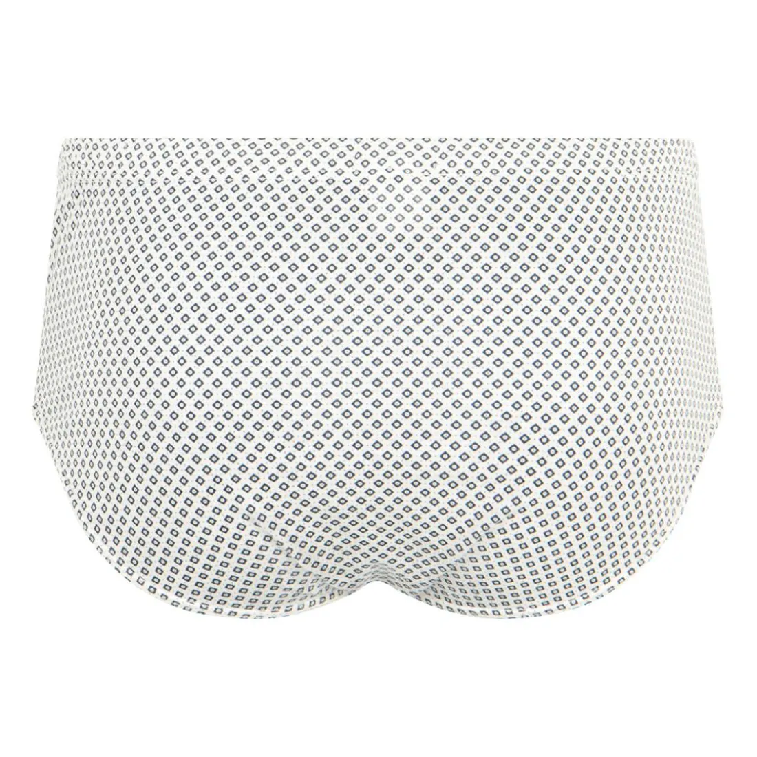 Slip taille haute fermé homme Motifs Eminence multicolore en coton