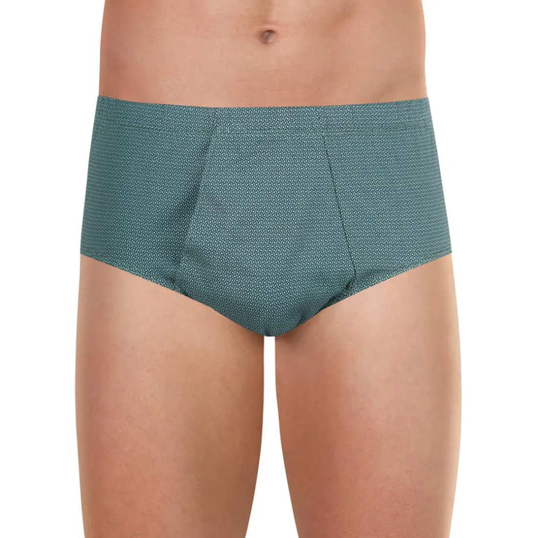 Slip taille haute ouvert homme Motifs Eminence en coton
