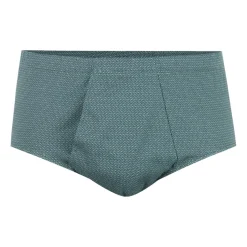 Slip taille haute ouvert homme Motifs Eminence en coton