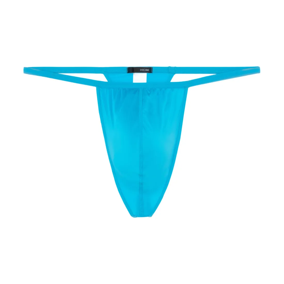 String bleu de la collection PLUME G-String
