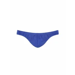 String bleu en coton