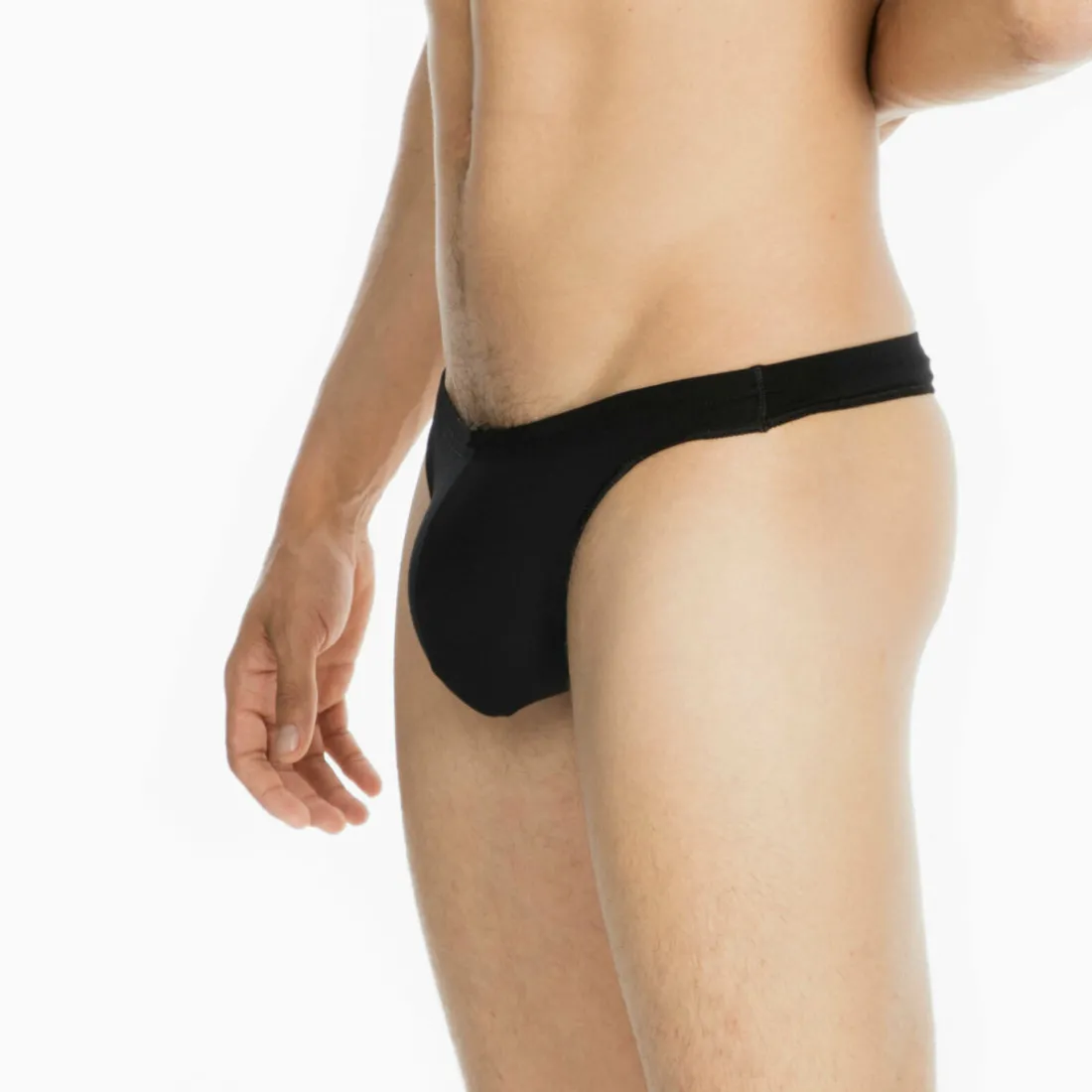 String noir en coton de la collection FREDDY G-String