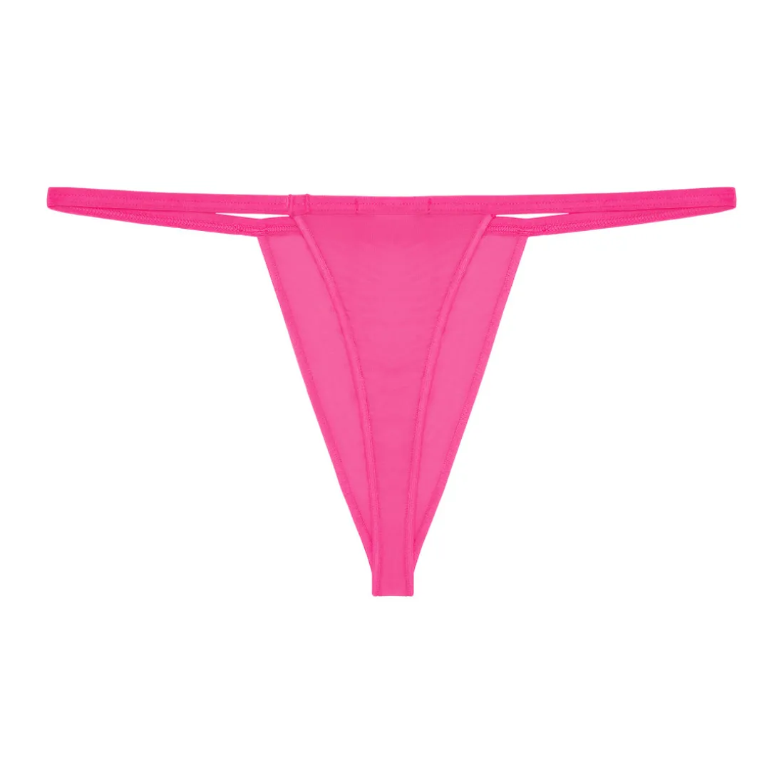 String rose de la collection PLUME G-String