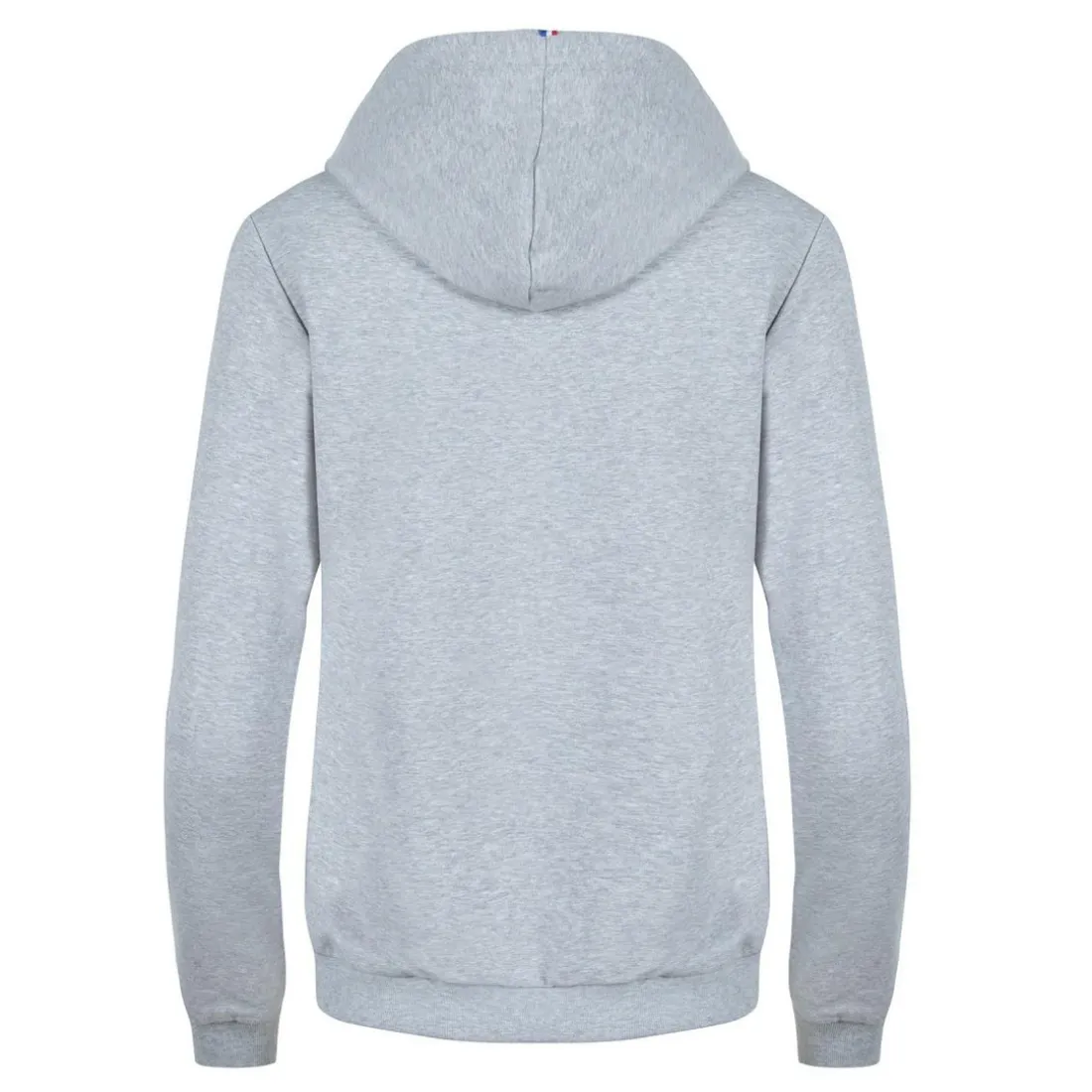 Sweat à capuche ESS N°1 W Blanc gris en coton