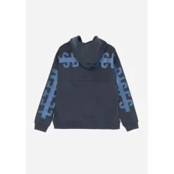 Sweat à capuche garçon Harborbo bleu marine en coton