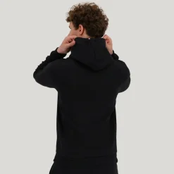 Sweat à capuche Mixte ESS T/T N°1 M Noir en coton