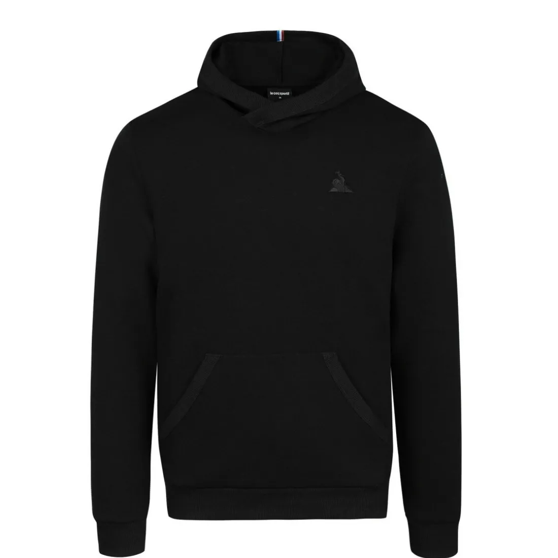 Sweat à capuche Mixte ESS T/T N°1 M Noir en coton