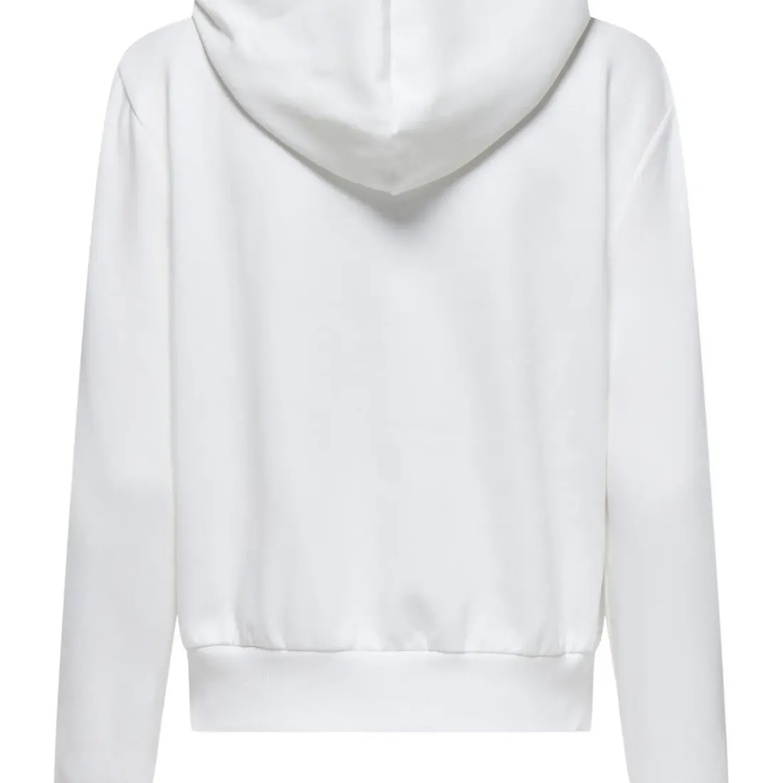 Sweat à capuche Noli - Blanc cassé/ Coeur doré en coton Opal