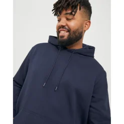 Sweat à capuche Relaxed Fit Manches longues Bleu Marine Ray