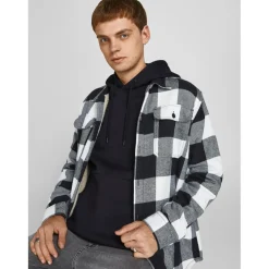 Sweat à capuche Relaxed Fit Manches longues Noir Oliver