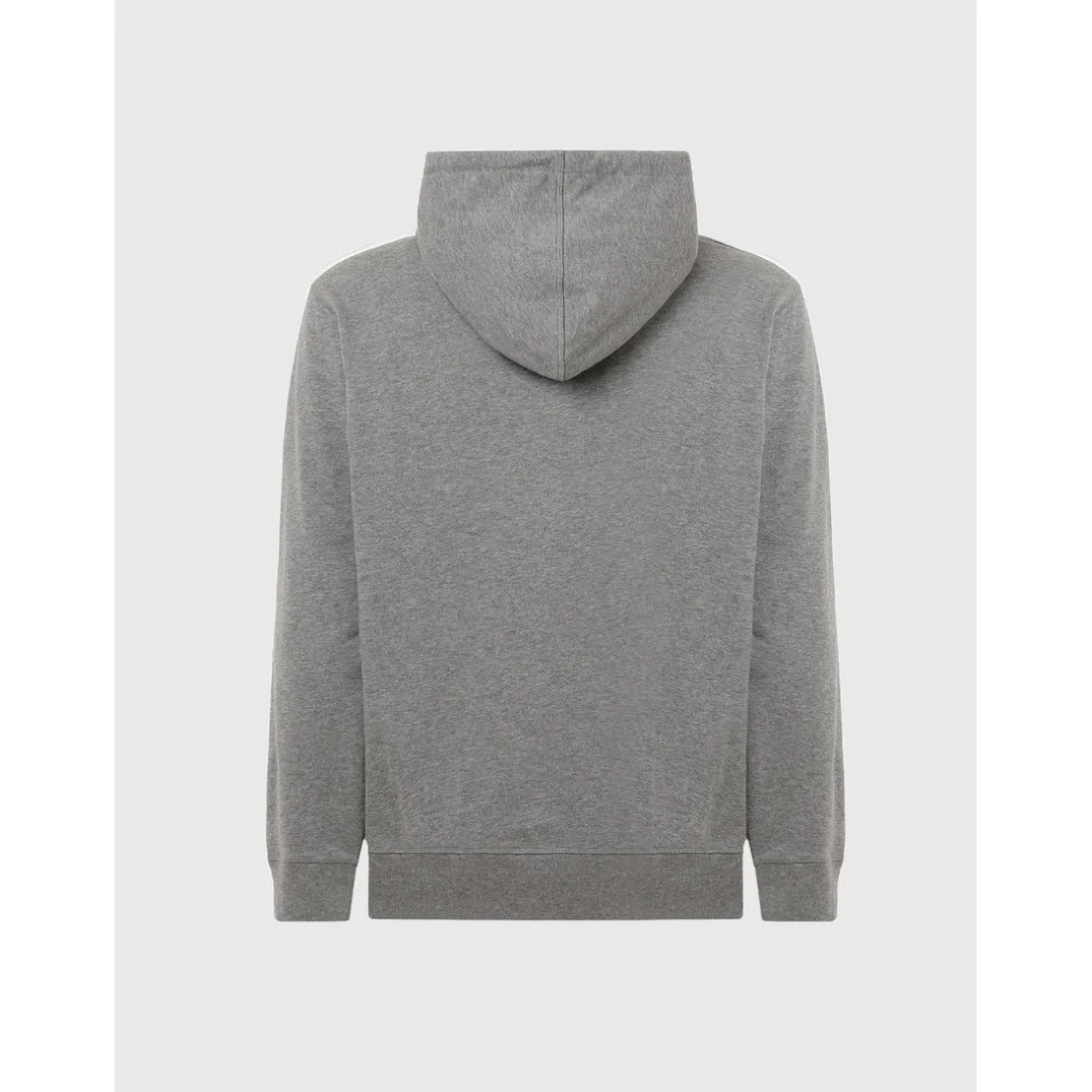 Sweat à capuche zippé - Gris en coton
