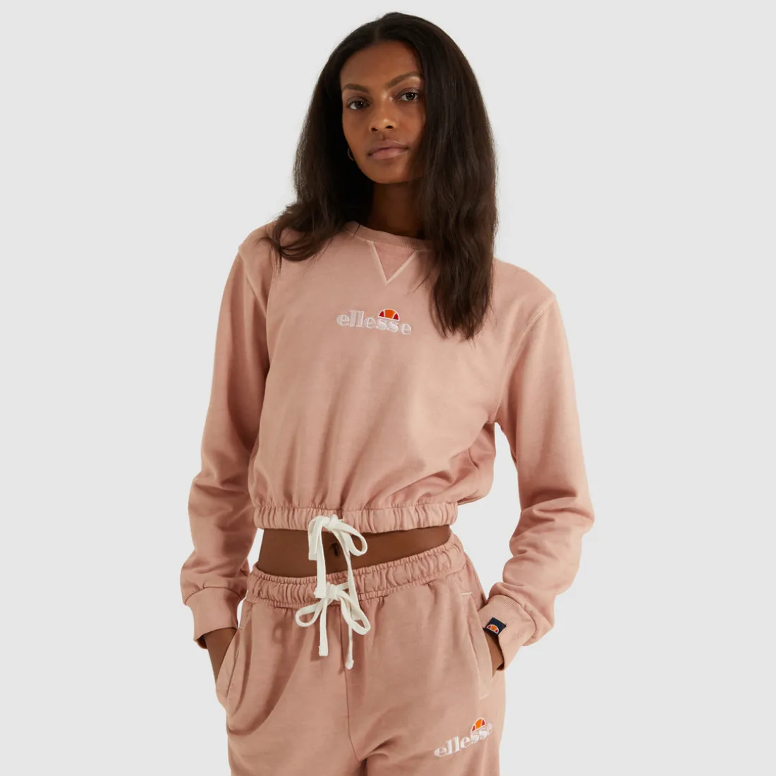 Sweat court POPSY - rose en coton