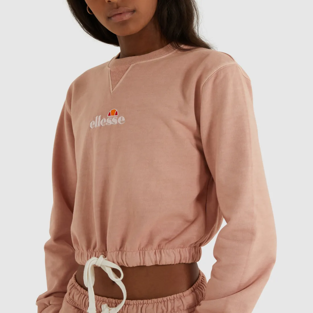 Sweat court POPSY - rose en coton
