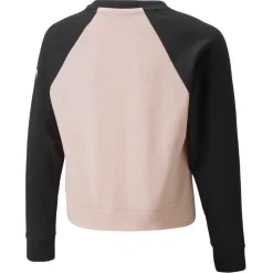 Sweat crop en coton bicolore MDRN SPT rose