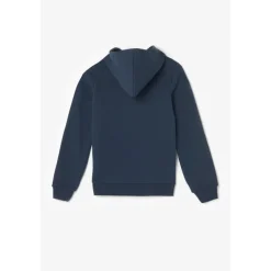 Sweat fille, à capuche Celiagi en coton bleu marine
