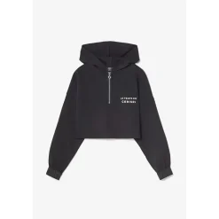 Sweat fille, à capuche Jemmagi noir