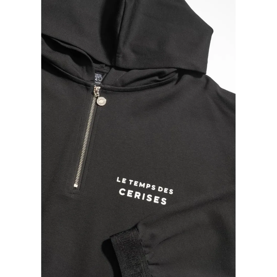 Sweat fille, à capuche Jemmagi noir