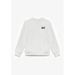 Sweat garçon Galaxbo gris en coton