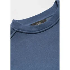 Sweat garçon Leonbo bleu océan en coton