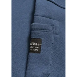 Sweat garçon Leonbo bleu océan en coton