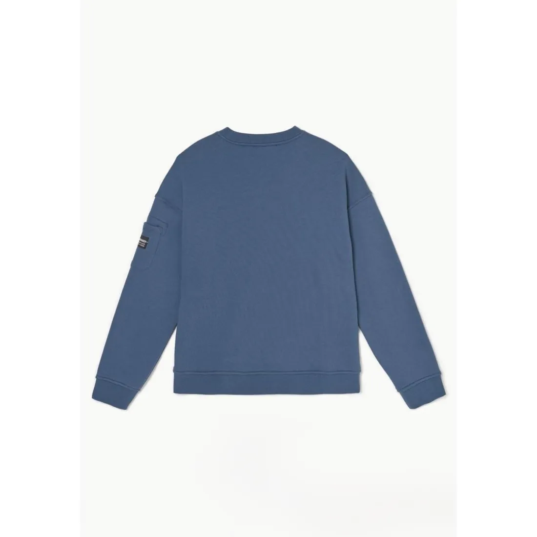 Sweat garçon Leonbo bleu océan en coton