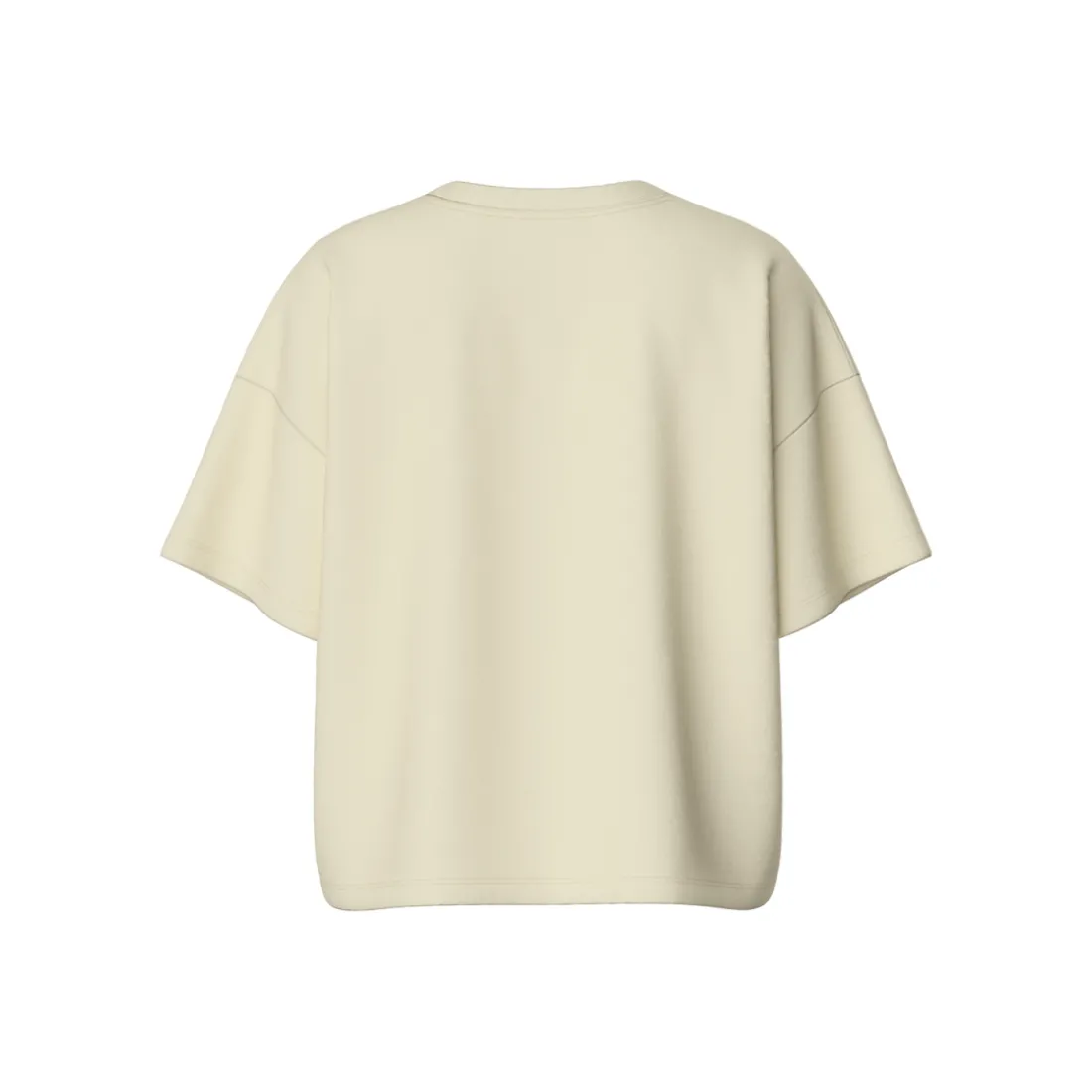 Sweat manches courtes loose fit Chilli gris en coton Gail