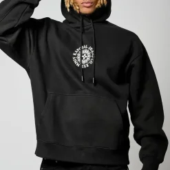 Sweat Non Zippe en coton TAZIK Black noir