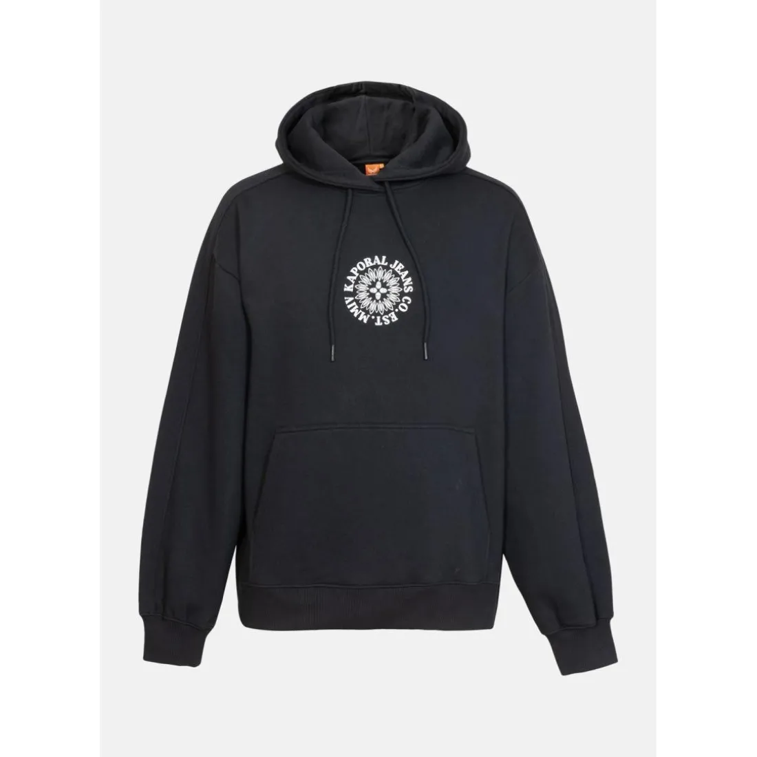 Sweat Non Zippe en coton TAZIK Black noir