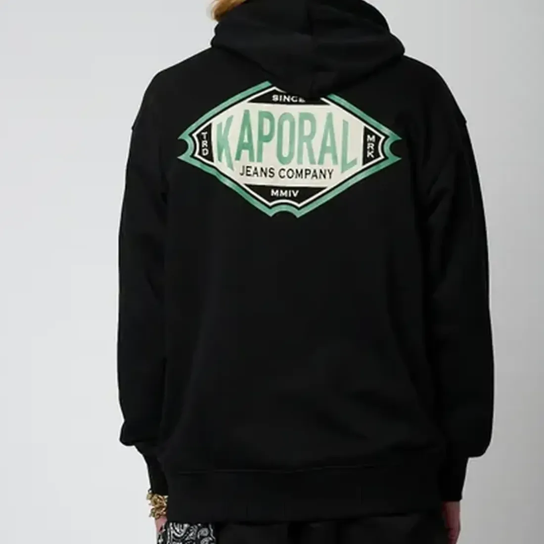Sweat Non Zippe en coton TOUTI Black noir