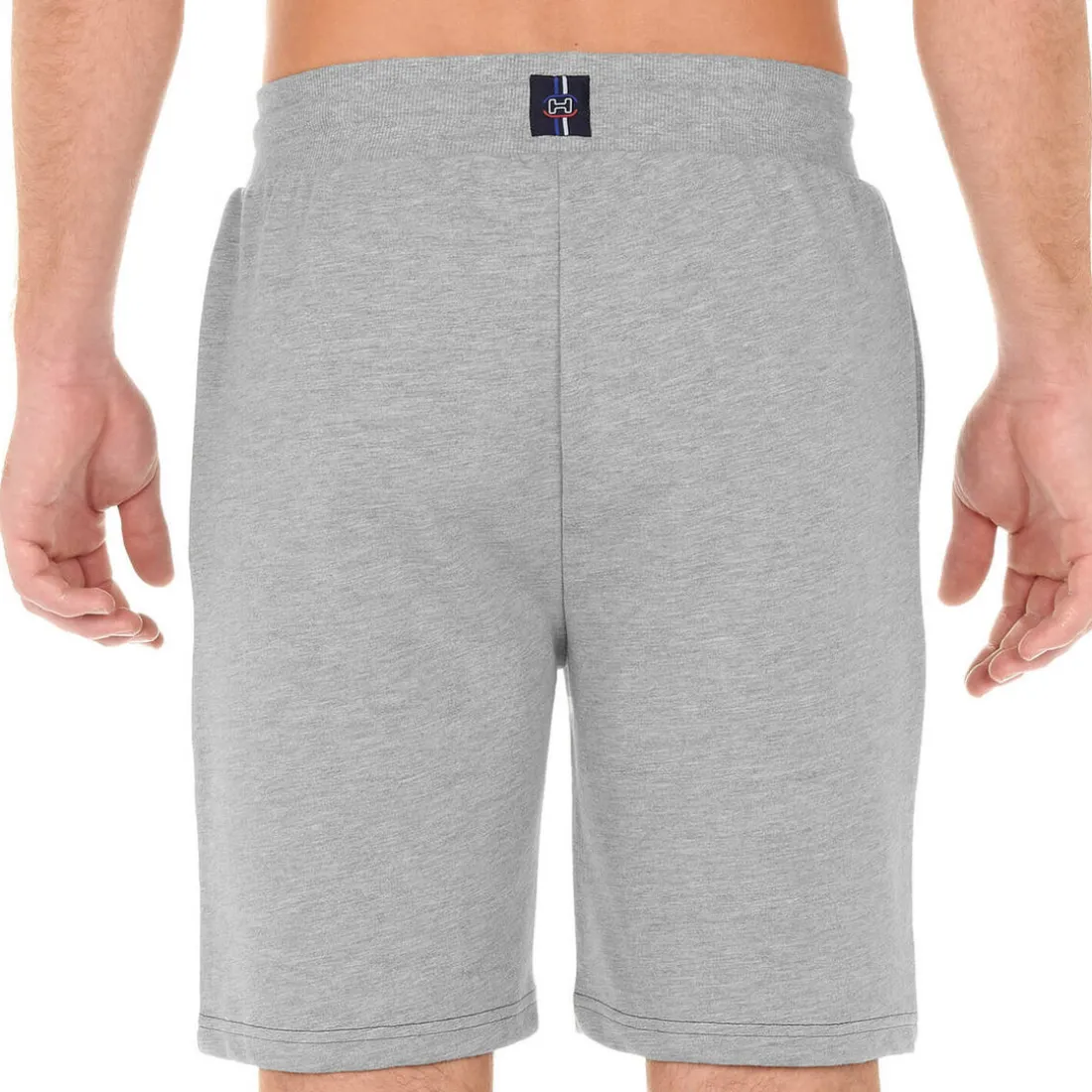 Sweat Shorts gris chiné